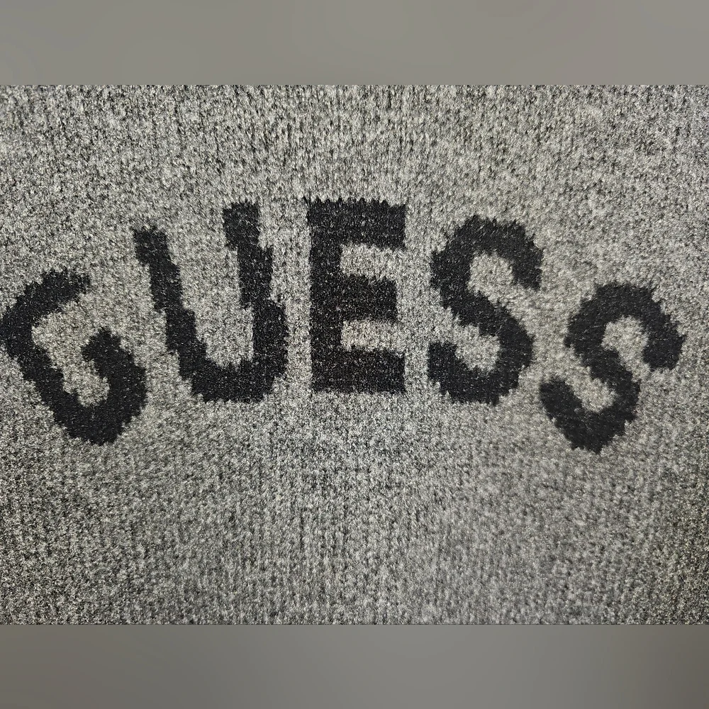Vintage 90s Guess Originals Jans Sweater in Marled Grey Heather - Picture 7 of 9